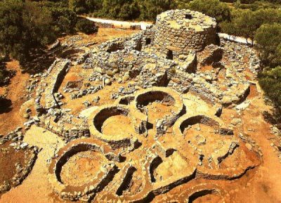 Nuraghe la Prisgiona sito archeol Sardegna